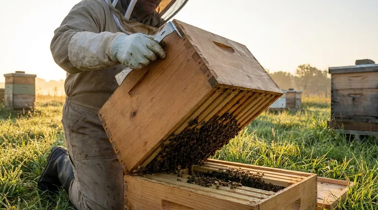 كيف تم تصنيف مستعمرات النحل أثناء التجربة؟ طريقة سريعة ومتسقة لتقييم قوة مستعمرة النحل