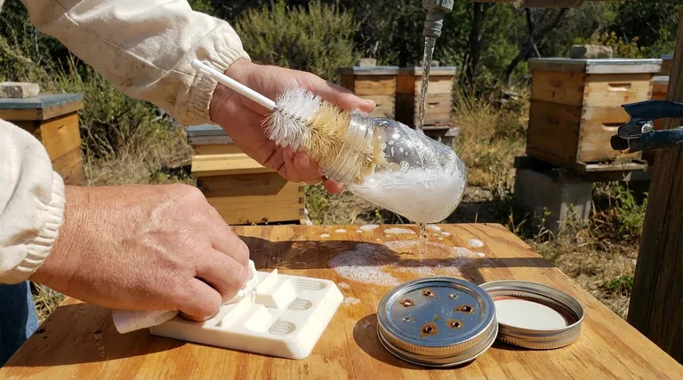Que manutenção é necessária para comedouros de abelhas em potes Mason? Um guia simples para proteger sua colônia