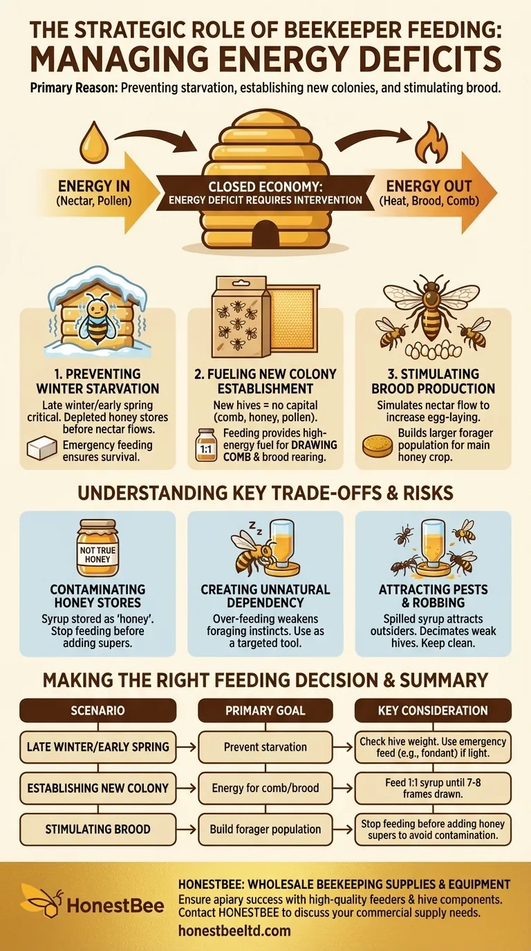 Was ist der Hauptgrund, warum ein Imker seine Bienen füttern muss? Verhindern Sie das Verhungern und stärken Sie die Gesundheit des Volkes. Visuelle Anleitung