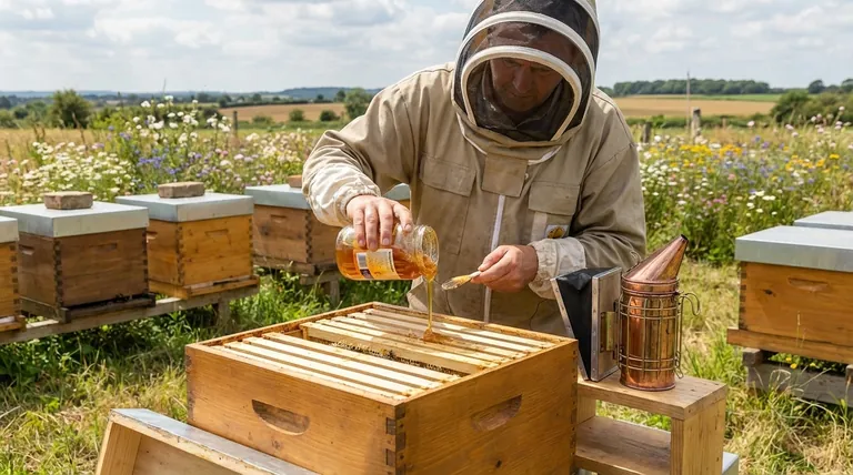 Why should store-bought honey not be fed to bees? Protect Your Hive from Disease