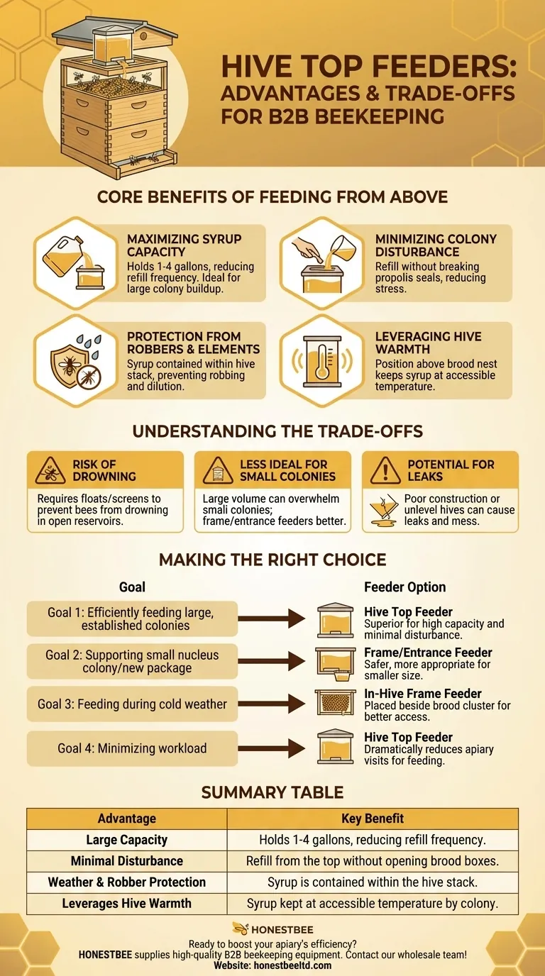 What are the advantages of hive top feeders? Maximize Feeding Efficiency for Your Apiary Visual Guide
