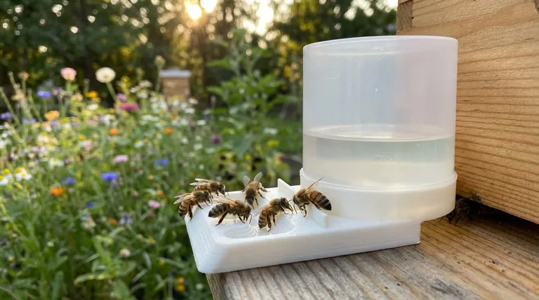 What is the purpose of honey bee feeders? Strategic Risk Management for Your Colony