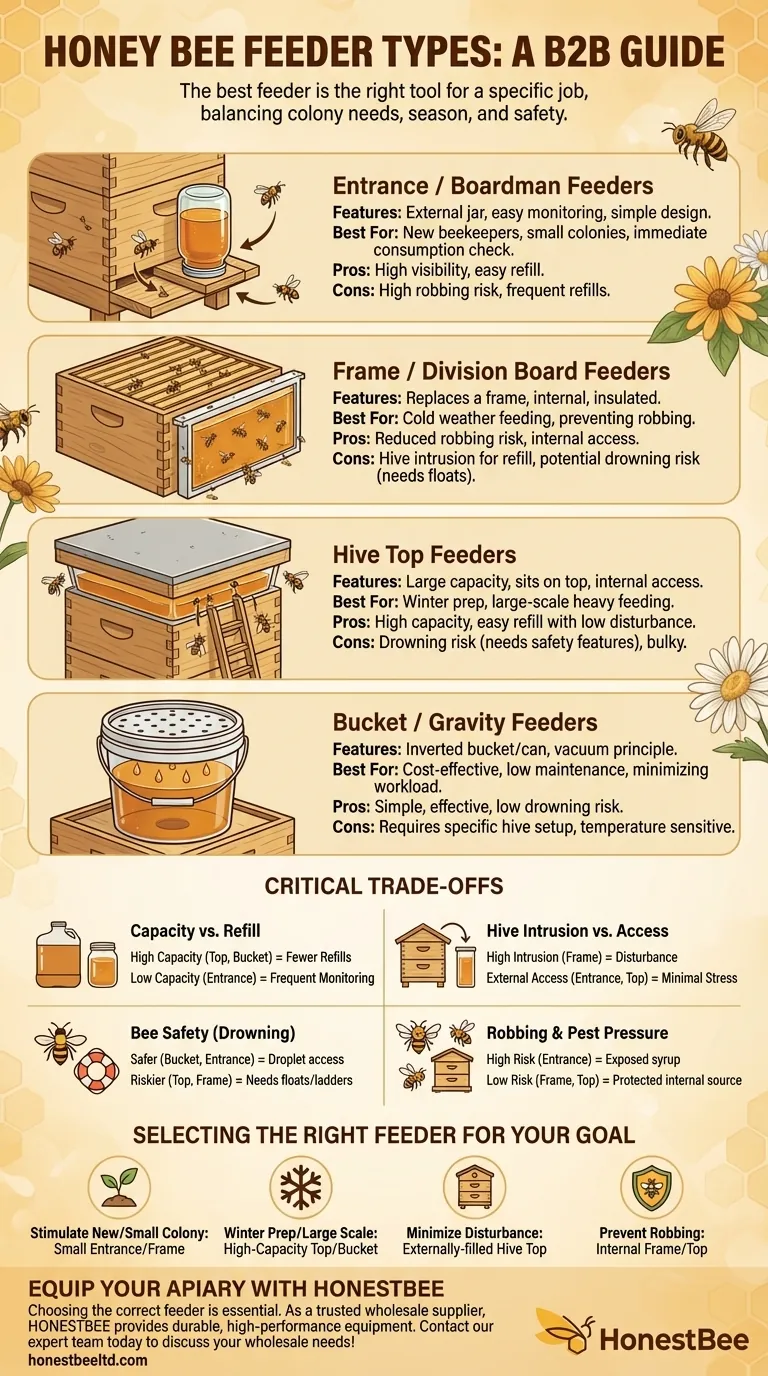 Welche verschiedenen Arten von Bienenfutterautomaten gibt es? Wählen Sie den richtigen Futterautomaten für Ihr Bienenvolk Visuelle Anleitung