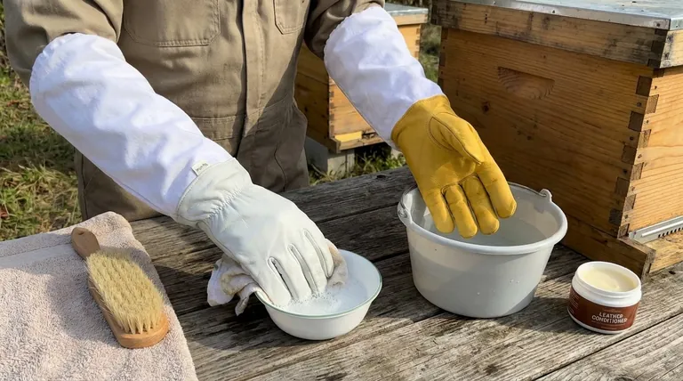 Wie kann ich meine Imkerhandschuhe auffrischen? Eine Schritt-für-Schritt-Anleitung zur richtigen Reinigung und Pflege