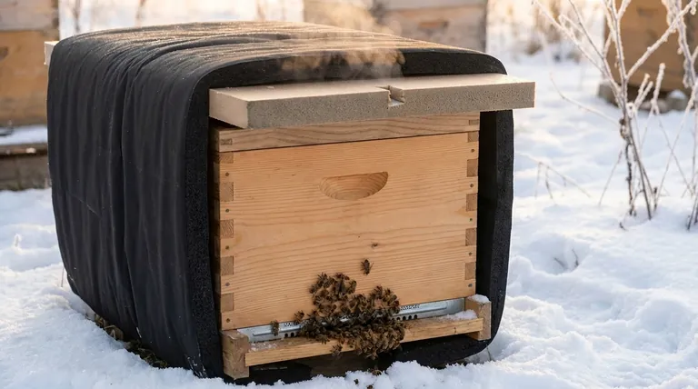 Why is hive insulation important for honey bee colonies during winter? Ensure Survival & Stronger Spring Build-Up