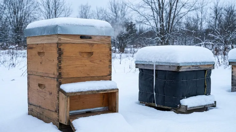 How does colony strength and health affect the need for hive insulation? Boost Winter Survival Rates