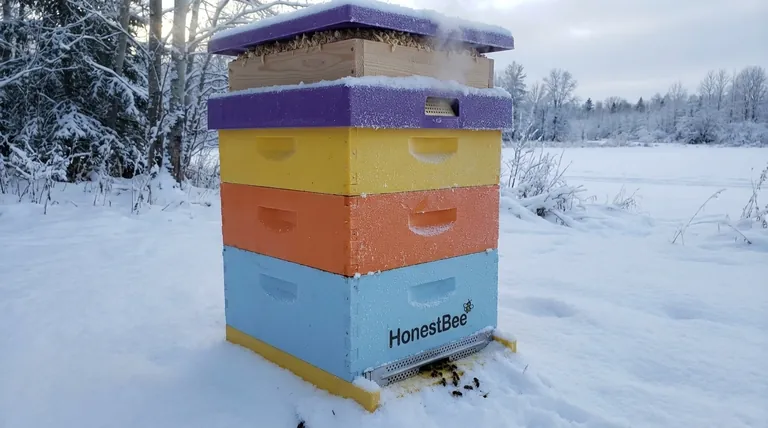 冬場のミツバチの巣の管理において、湿気はどのような役割を果たしますか?コロニーの生存のために湿気管理をマスターする