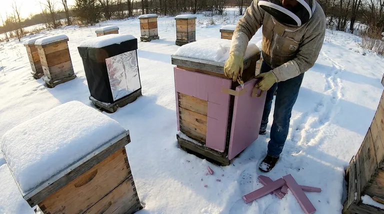 What are the advantages of using foam boards for beehive insulation? A Cost-Effective Guide