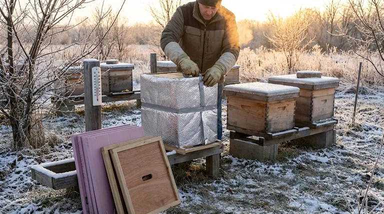Wann ist der beste Zeitpunkt für die Installation einer Bienenstockisolierung? Beherrschen Sie das Timing für eine gesunde Winterkolonie