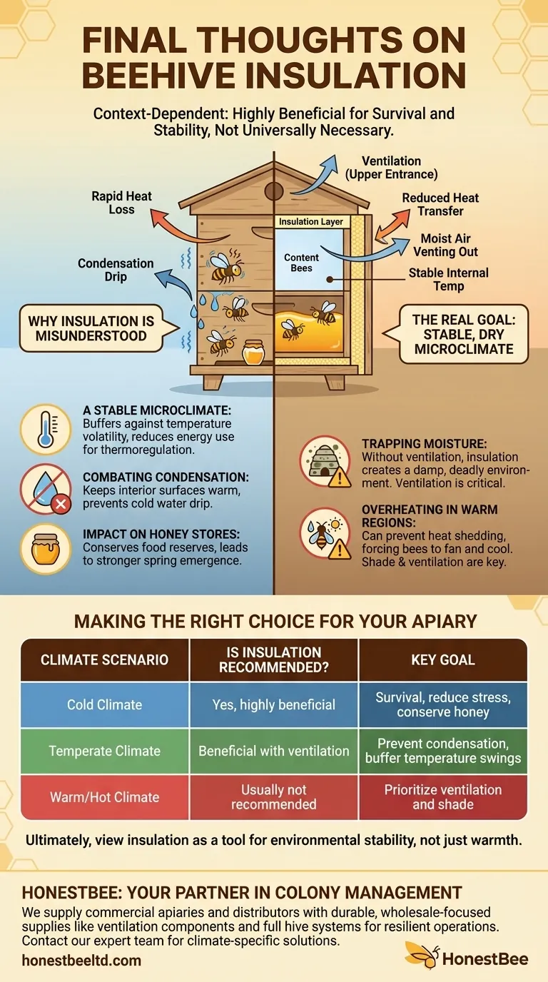 关于蜂箱保温的最终看法是什么？对气候稳定和生存至关重要 图解指南