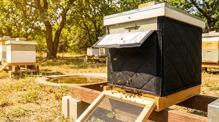 ¿Puede el aislamiento de la colmena ayudar a enfriarla? El papel sorprendente del aislamiento en la salud de la colmena en verano