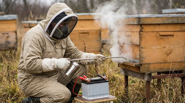 What is the process of using an oxalic acid vaporizer? A Step-by-Step Guide to Safe Varroa Control
