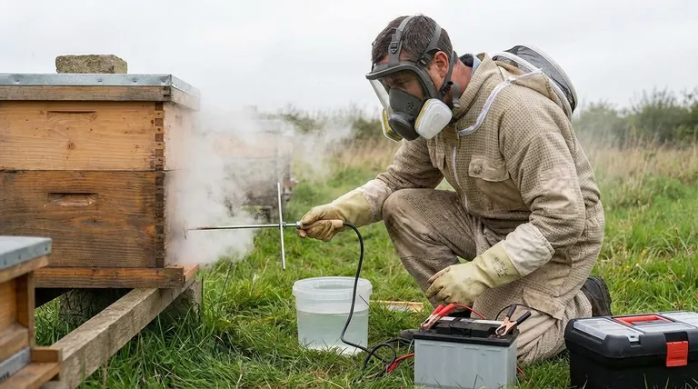 Welche Sicherheitsvorkehrungen sollten bei der Verdampfung von Oxalsäure getroffen werden? Schützen Sie sich und Ihre Bienen