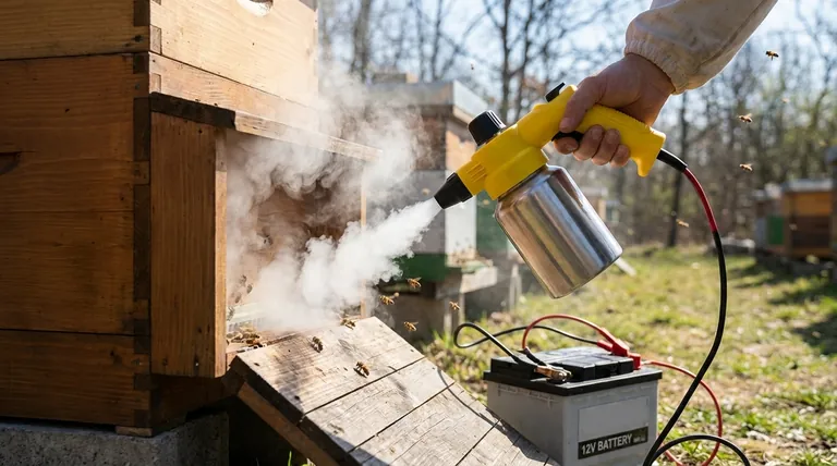 How effective is oxalic acid vaporization in killing mites when there is brood in the hive? Timing is Everything