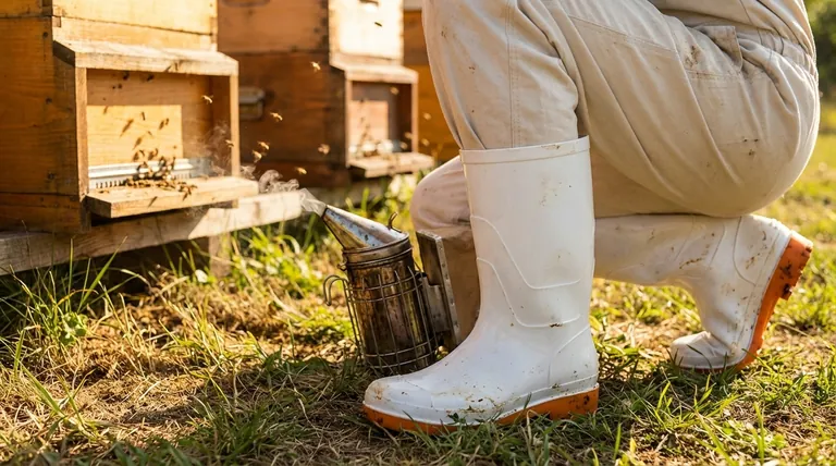 养蜂鞋的通风为什么很重要?平衡舒适度和防刺穿保护