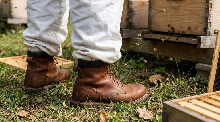 What is the importance of proper coverage in beekeeping shoes? Essential Protection for Your Feet and Ankles