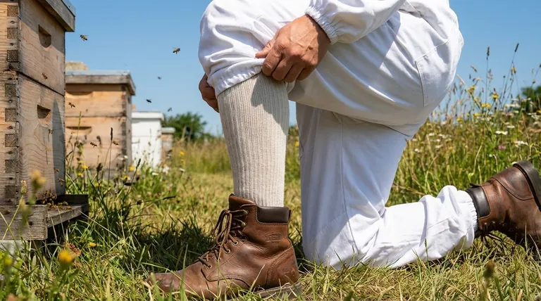 Should socks be worn with beekeeping shoes? Essential Tips for a Sting-Proof Seal