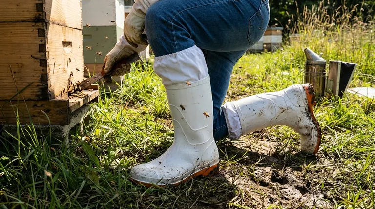 选择合适的养蜂鞋的重要性是什么?确保蜂场安全和舒适
