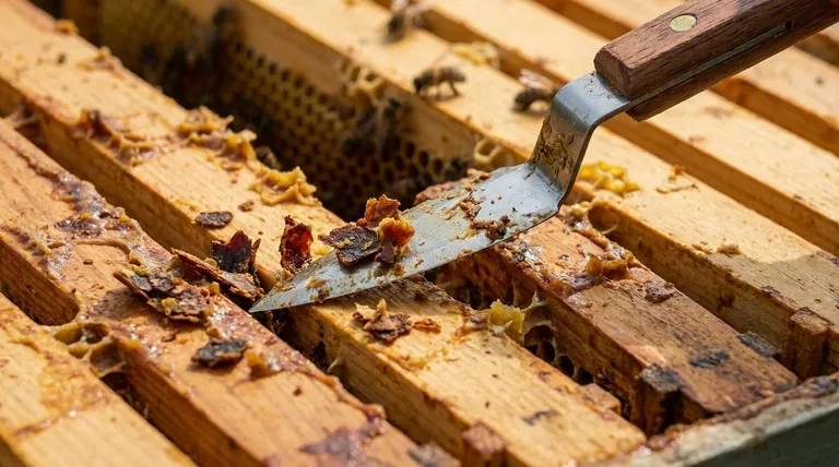 Как используется пчеловодный стамеска для соскабливания и чистки? Освойте уход за ульем для здоровой колонии