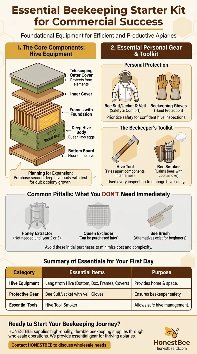 養蜂を始めるために必要な必需品は何ですか？初心者向け必携養蜂機器ガイド ビジュアルガイド