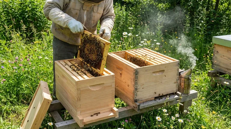 Quels sont les signes qu'il est temps de déplacer les abeilles d'une ruchette vers une ruche de taille normale ? Prévenir l'essaimage et stimuler la croissance