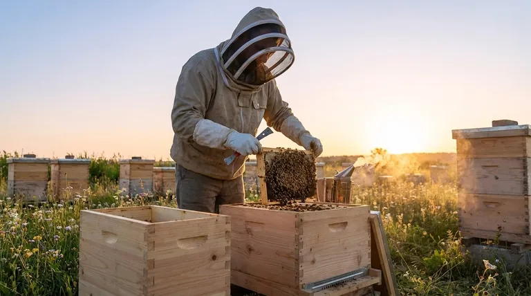 What is the best time of day to transfer nuc bees to a full hive? Late Afternoon for a Seamless Colony Move