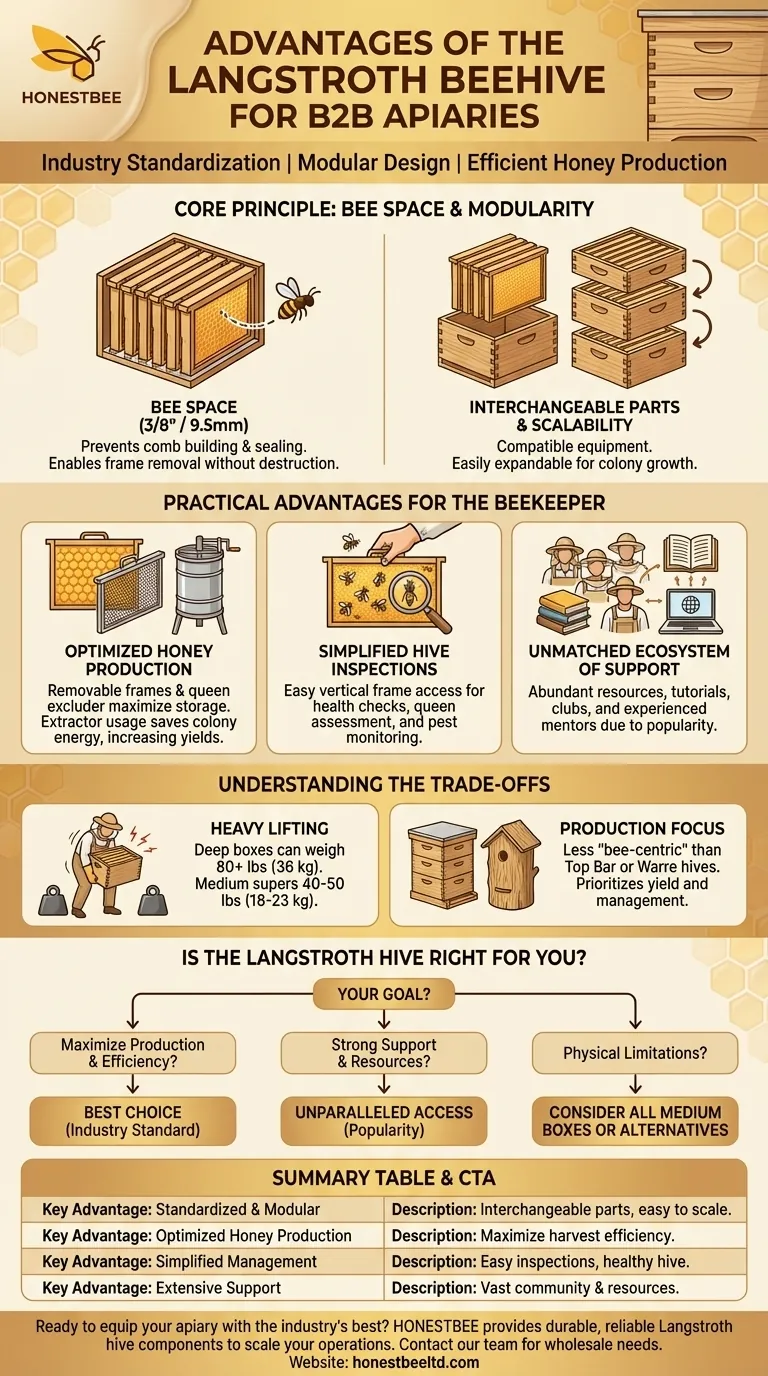 What are the advantages of the Langstroth beehive? Unlock Maximum Honey Production Visual Guide