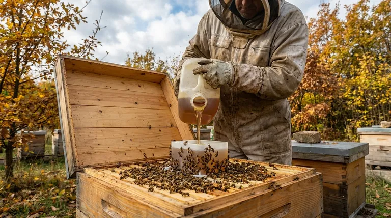 What should be considered when feeding bees in the fall? A Strategic Guide for Winter Survival