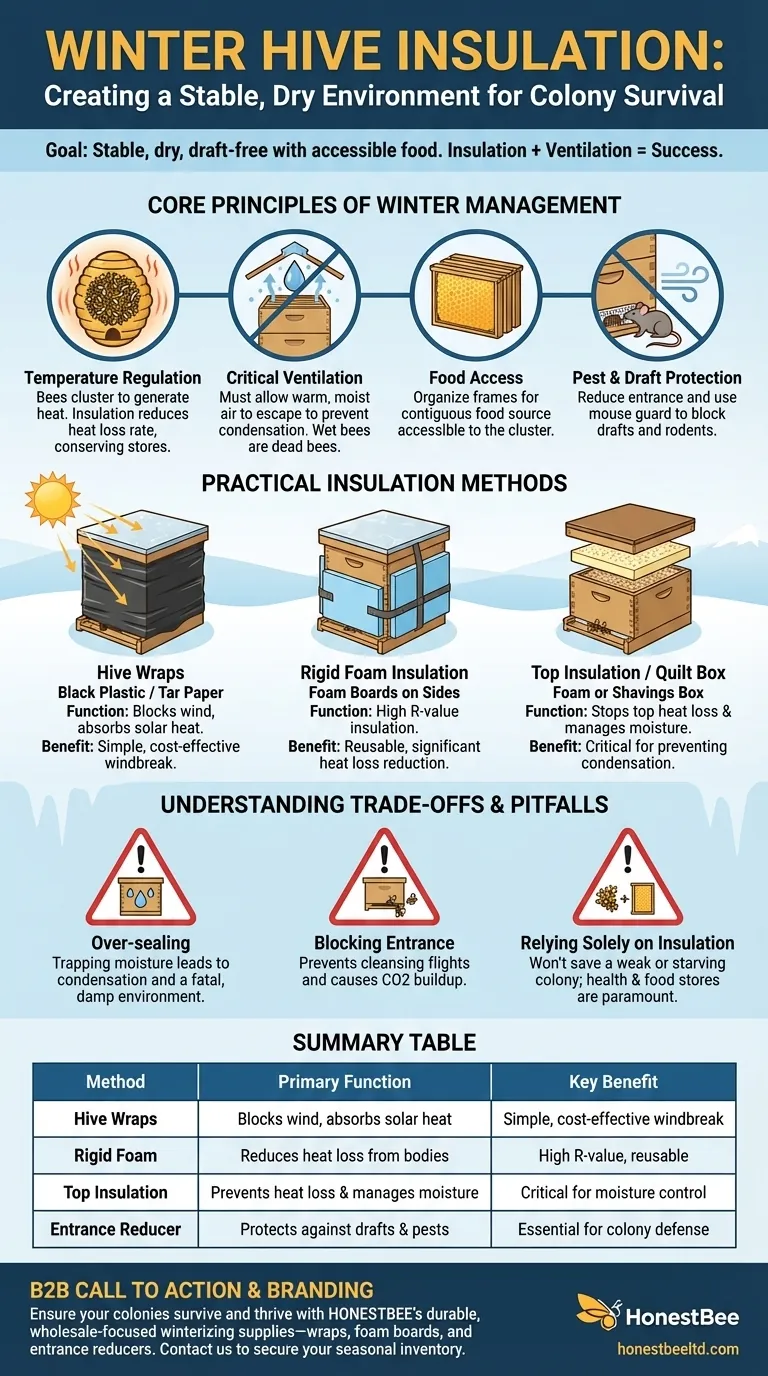 養蜂家は冬に向けて巣箱をどのように断熱すればよいか？安定した乾燥した環境を作るためのガイド ビジュアルガイド