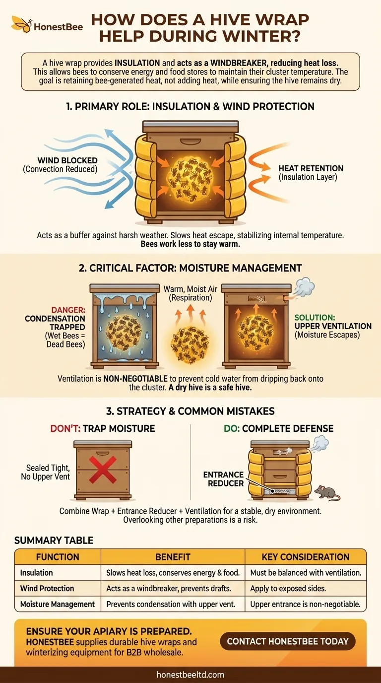 겨울철 벌통 덮개는 어떻게 도움이 되나요? 벌을 추위와 습기로부터 보호하세요 시각적 가이드