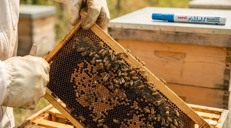 蜂农如何在检查时找到未标记的蜂王?掌握解读蜂巢的艺术