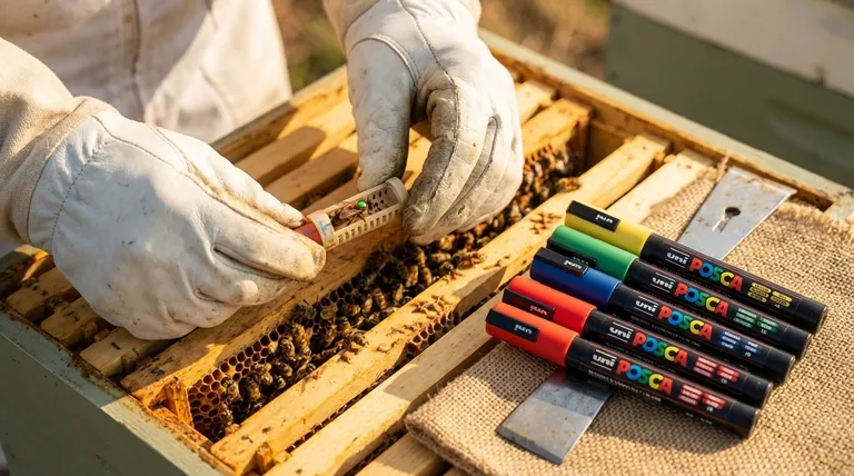What should be done after marking the queen bee? Ensure a Safe Reintroduction for Hive Success