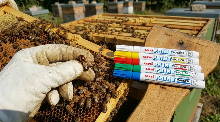 Was ist der Zweck des Königinnen-Markierungssystems? Meistern Sie die Bienenstockverwaltung mit dem W-Y-R-G-B-Code