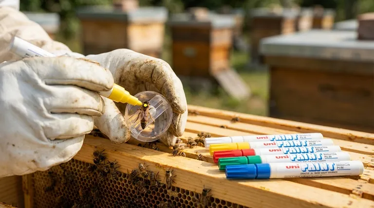 Какие цветовые коды используются в системе маркировки маток? Освойте управление ульями с помощью 5-летнего цикла