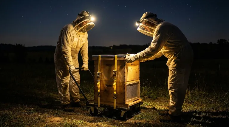 What are the recommended distances for moving a beehive? Follow the 3-Foot/2-Mile Rule for Success
