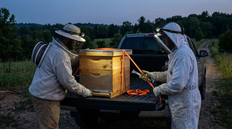 What are the key steps to follow when moving a beehive? A Guide to Safe and Successful Hive Relocation