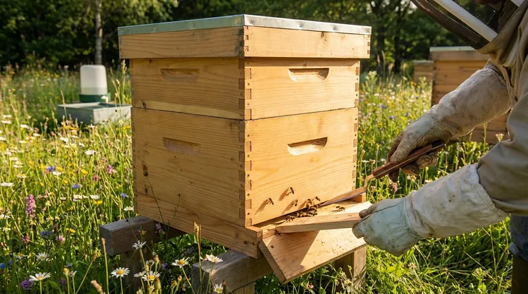 O que deve ser feito depois de colocar a colmeia em seu novo local? Garanta uma Transição Suave para Sua Colônia