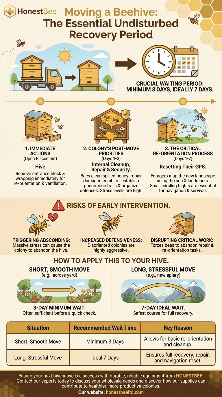 搬迁蜂箱后应静置多久？成功迁移的重要指南 图解指南