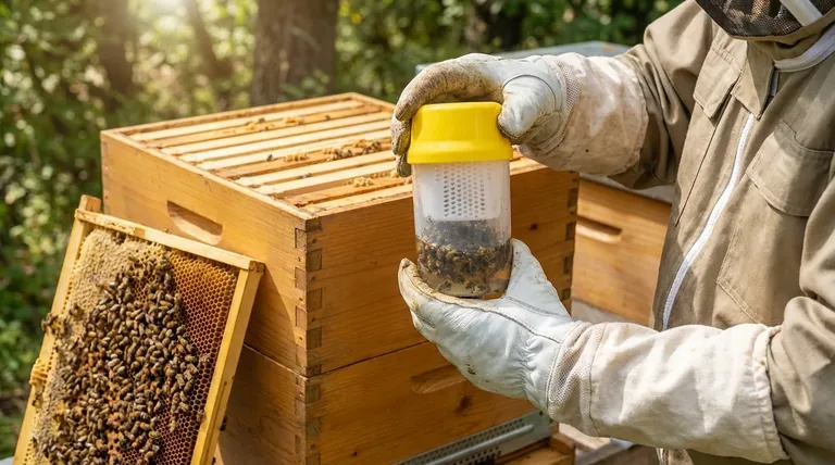 What are some popular methods to measure Varroa mite load in beehives? Compare Accuracy & Bee Safety