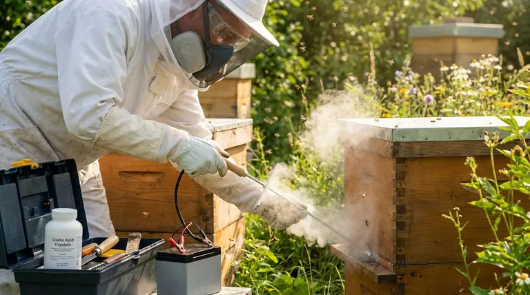 夏季施用草酸时应考虑哪些因素?最大程度地控制瓦螨