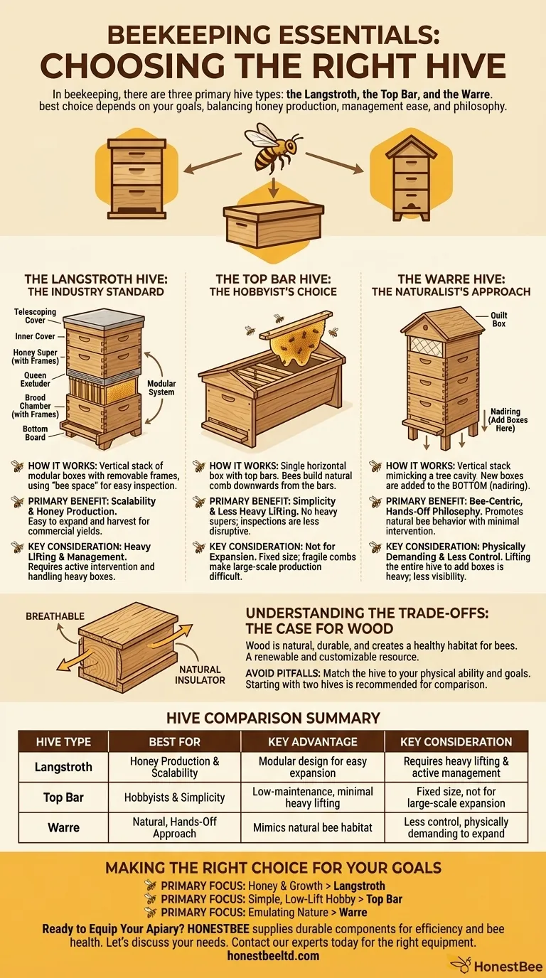 Welche verschiedenen Bienenstocktypen werden für die Imkerei empfohlen? Finden Sie Ihren perfekten Typ Visuelle Anleitung