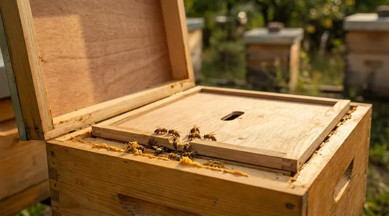 كيف يُستخدم الغطاء الداخلي لتعزيز التهوية؟ التحكم في مناخ الخلية الرئيسية من أجل نحل صحي