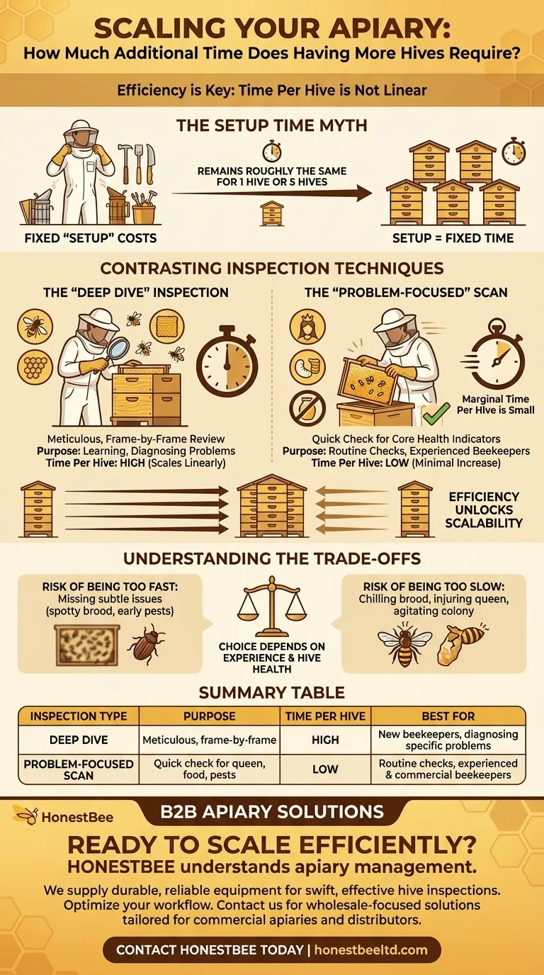 كم من الوقت الإضافي يتطلب امتلاك المزيد من الخلايا؟ إتقان إدارة المناحل بكفاءة دليل مرئي