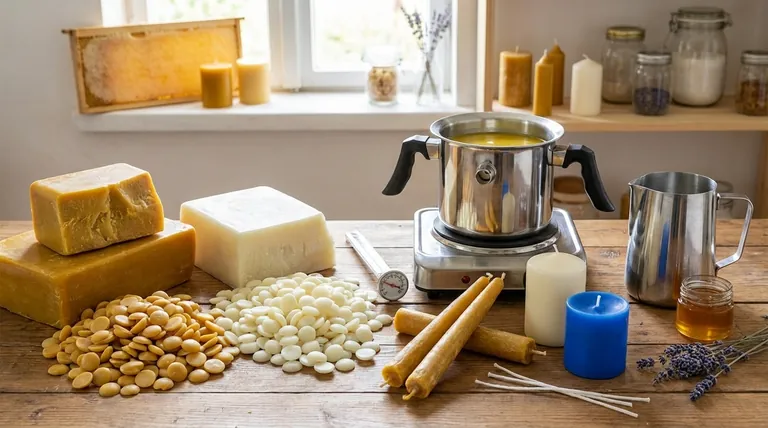 양초용 밀랍 색상을 선택할 때 고려해야 할 사항은 무엇인가요? 미적 감각에 맞는 완벽한 왁스 선택하기