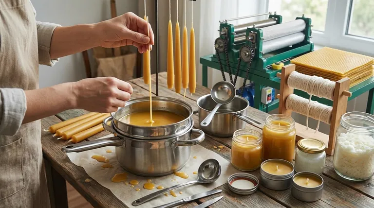 What are some other beeswax candle projects you can try? Explore Tapers, Containers & Blends