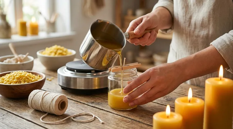 100% 순수 밀랍으로 양초를 만들 수 있나요? 더 깨끗하고 밝게 타는 양초를 위한 가이드