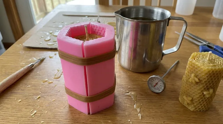 How do you secure a silicone mold for candle making? Prevent Leaks and Achieve Perfect Candles