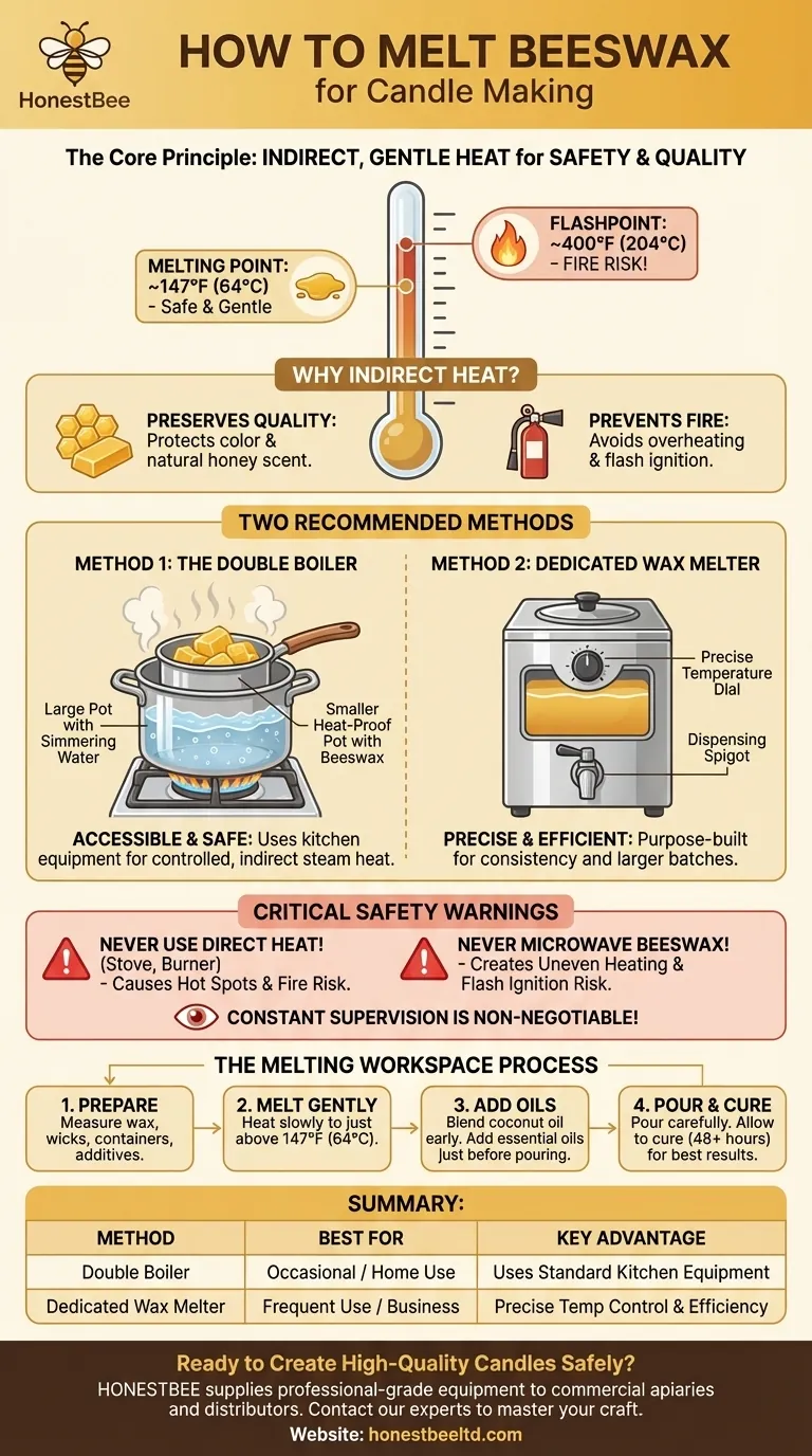制作蜡烛时蜂蜡应如何熔化？实现安全和高质量的效果 图解指南