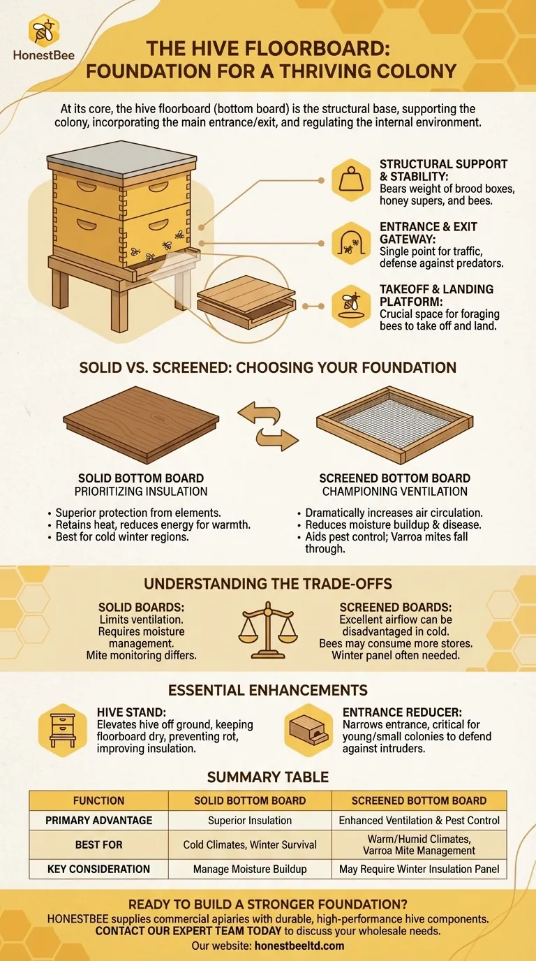What is the function of the floorboard in a hive? Build a Strong Foundation for Your Colony Visual Guide