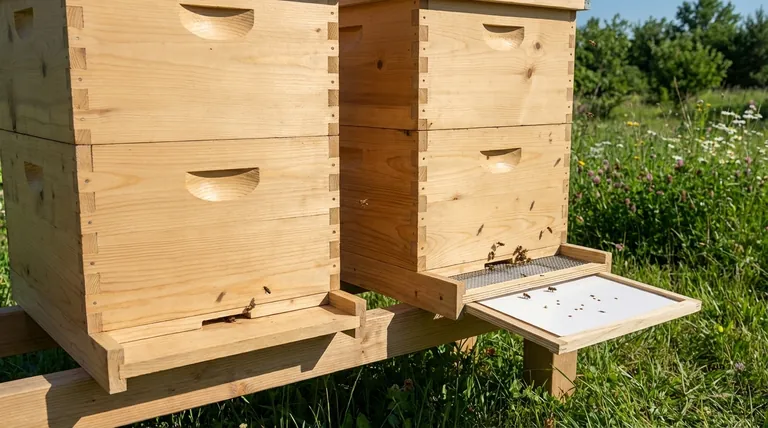 벌통에 사용할 수 있는 바닥판의 주요 유형은 무엇인가요? 벌통 건강을 위한 통판 vs. 망사판